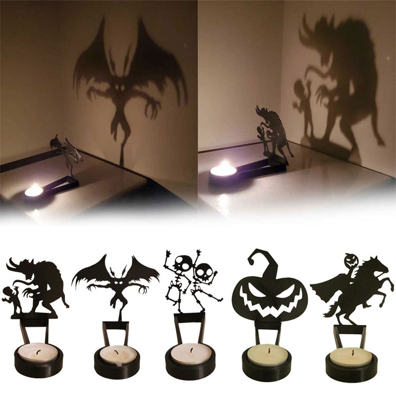 Spooktacular Halloween Shadow Decor