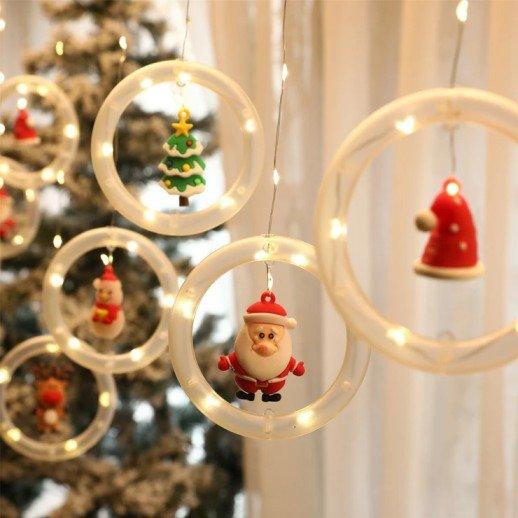 Christmas Curtain String Lights - Christmas decorations - MAGICO