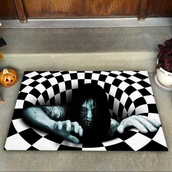 Scary Doormats Halloween Decor 2021 - Halloween door decorations - MAGICO