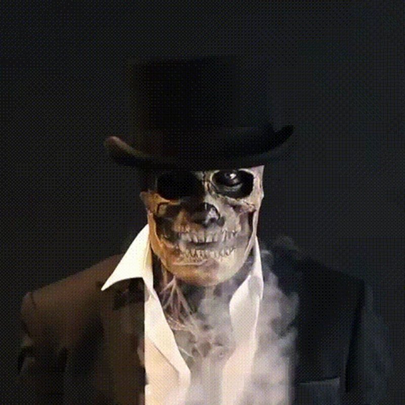Halloween Full Head Scary Skull Mask - MAGICO