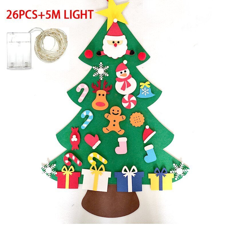 DIY Felt Christmas Tree For Kids - MAGICO