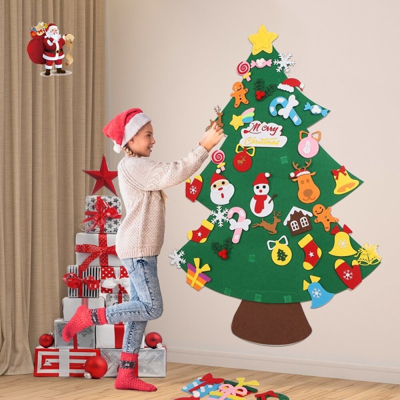 DIY Felt Christmas Tree For Kids - MAGICO